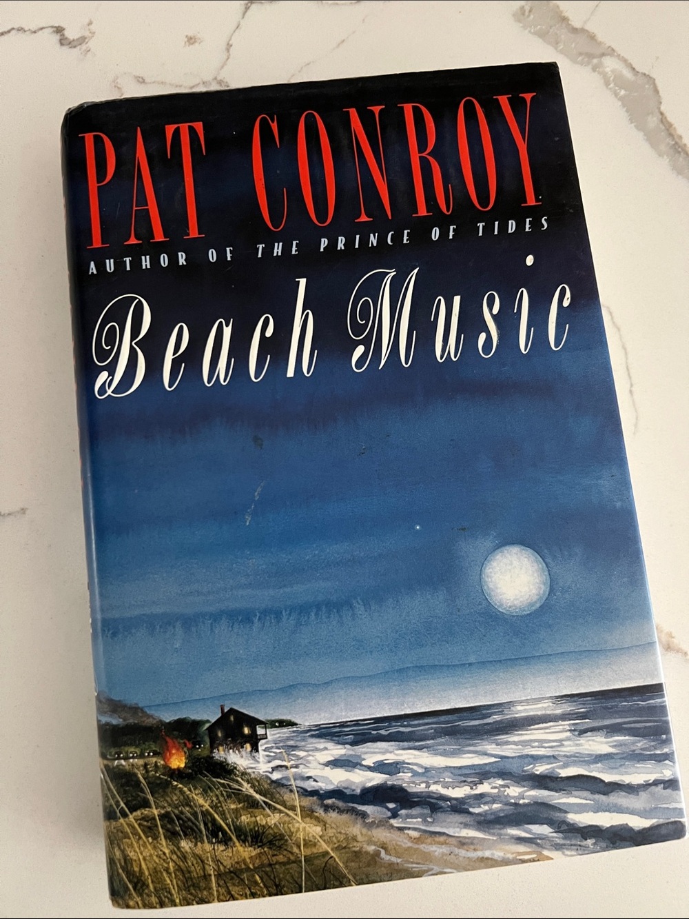 Beach Music - Blue Hardcover Novel